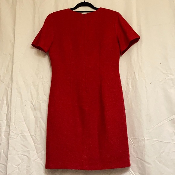 red dress and jacket set - Picture 4 of 5